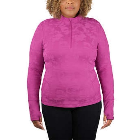 XL Spyder Active wear 1/4 Zip Top - Picture 1 of 11